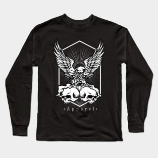 Eagle Skulls Long Sleeve T-Shirt